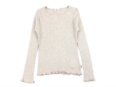 Mads Nørgaard oatmeal melange pointella t-shirt Trudy